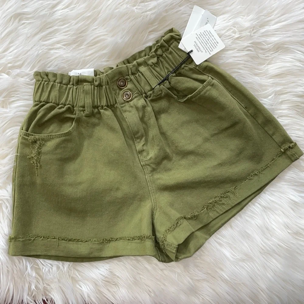 High Rise Shorts - Picture 2 of 5